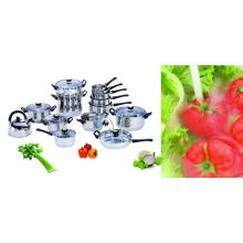 15pcs Edelstahl Geschirr Set